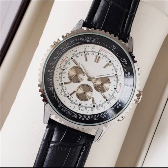 Luxury Watch for men - Bright - Black/Brown Color - NEW - Picture 10 of 15